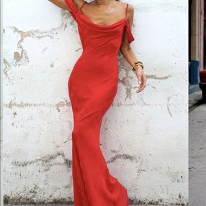 Rat & Boa Florentine dress in red